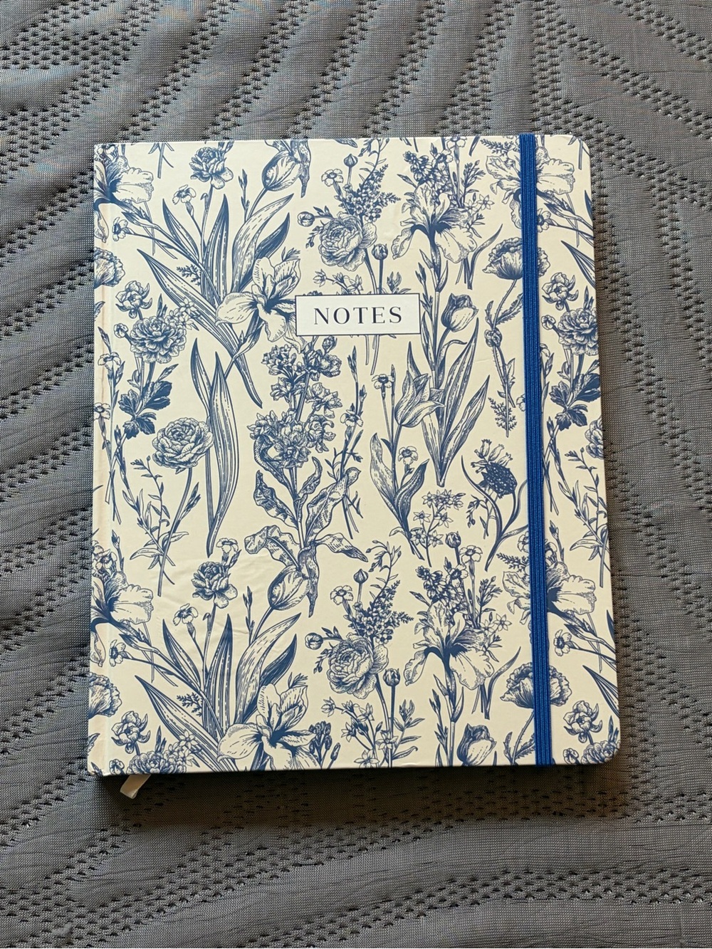 ❤️🔥BOGO FREE NWT Paper Source Blue Floral Hardcover Notebook Journal Diary